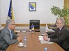 Предсједавајући Представничког дома др Божо Љубић сусрео се с амбасадором Палестине у БиХ 